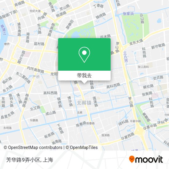 芳华路9弄小区地图