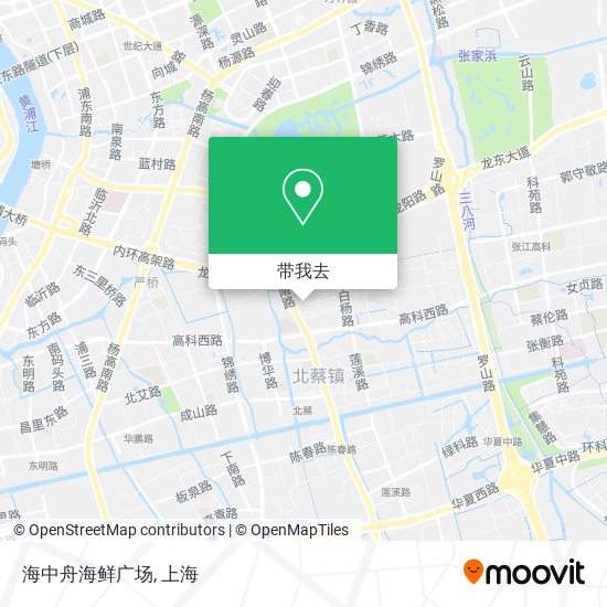 海中舟海鲜广场地图