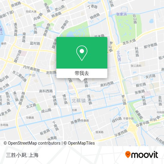 三胜小厨地图