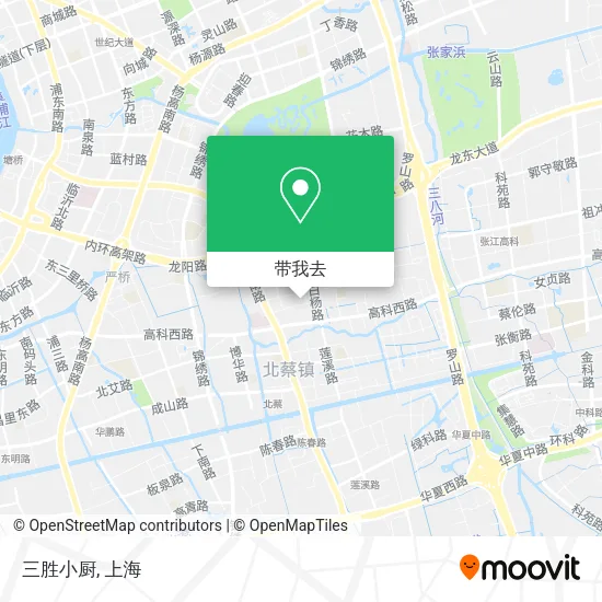 三胜小厨地图