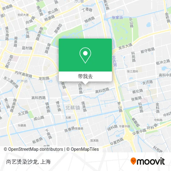 尚艺烫染沙龙地图