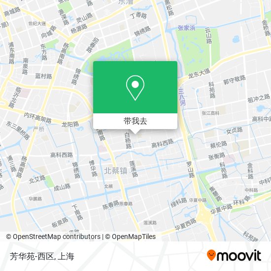 芳华苑-西区地图