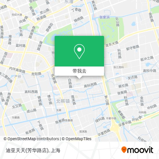 迪亚天天(芳华路店)地图