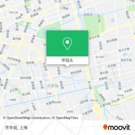 芳华苑地图