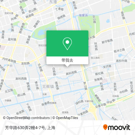芳华路630弄2幢4-7号地图