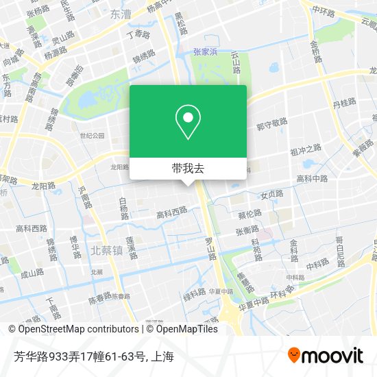 芳华路933弄17幢61-63号地图