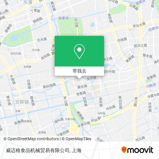 威迈格食品机械贸易有限公司地图