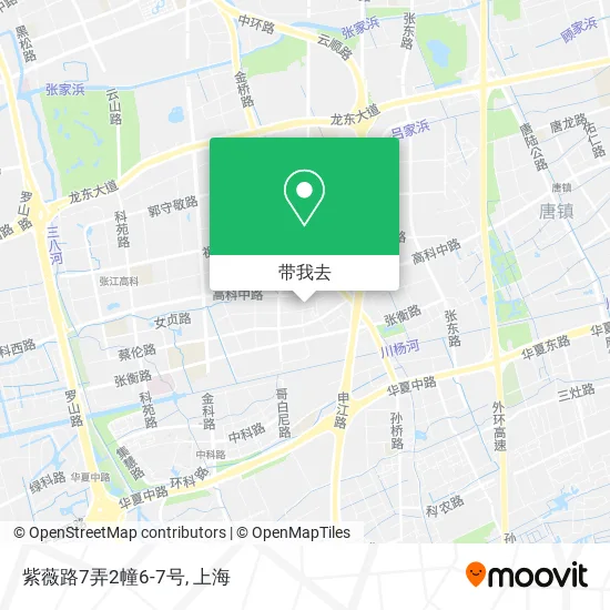 紫薇路7弄2幢6-7号地图