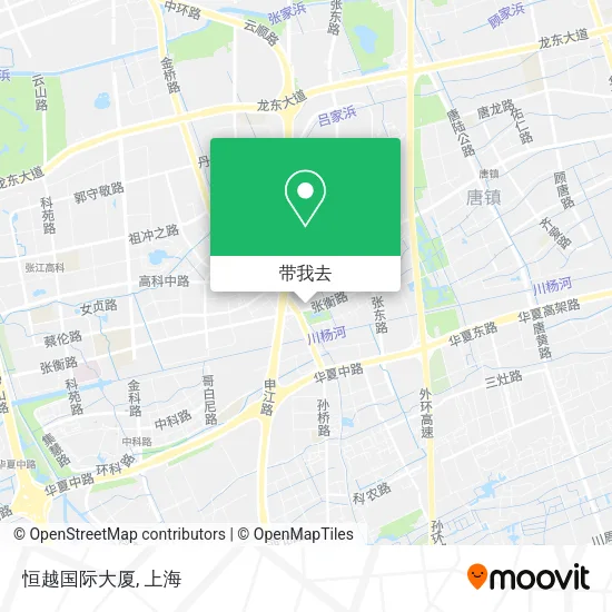 恒越国际大厦地图