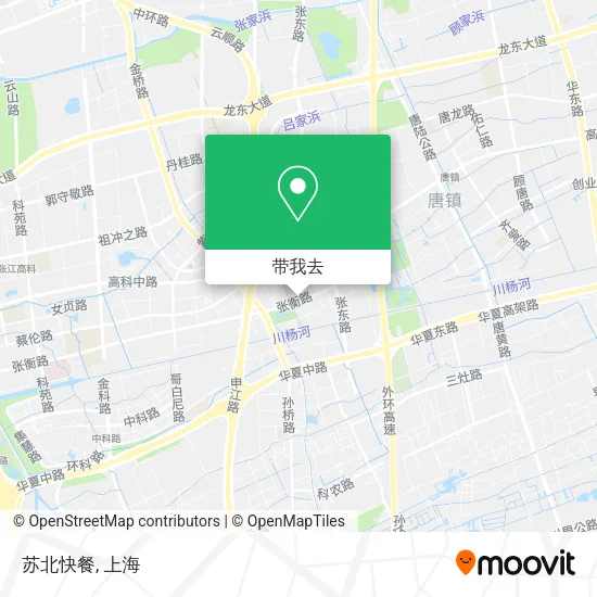 苏北快餐地图