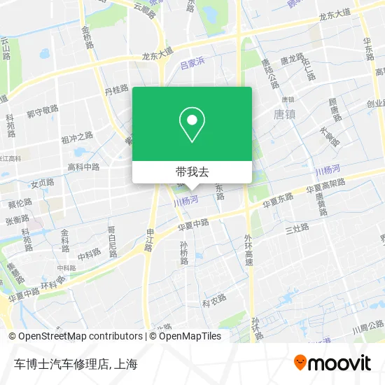 车博士汽车修理店地图