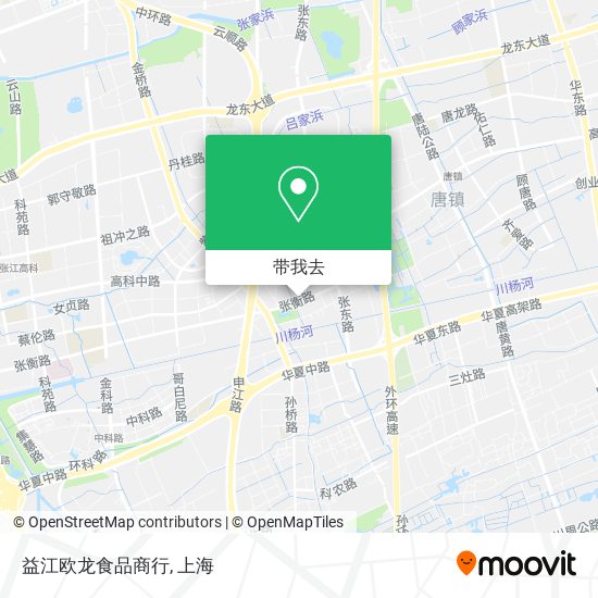 益江欧龙食品商行地图