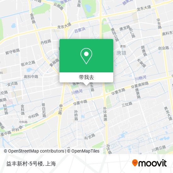 益丰新村-5号楼地图