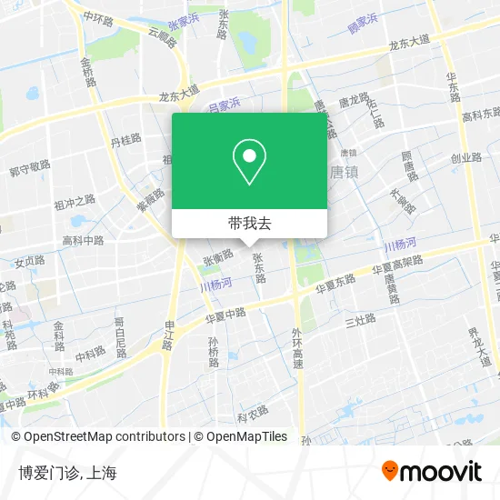博爱门诊地图