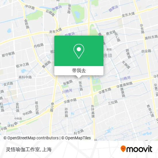 灵悟瑜伽工作室地图