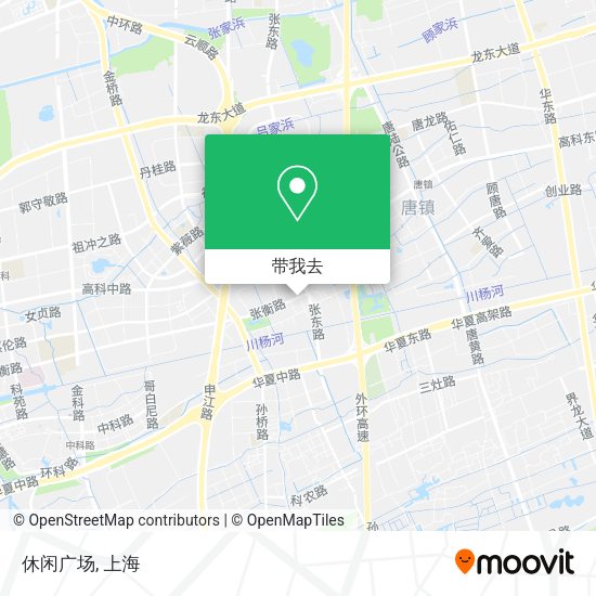 休闲广场地图