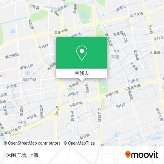 休闲广场地图