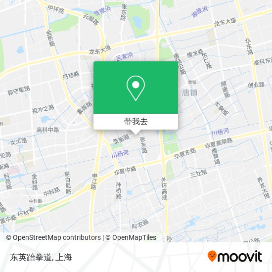 东英跆拳道地图