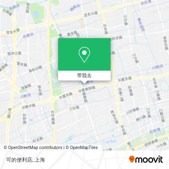 可的便利店地图