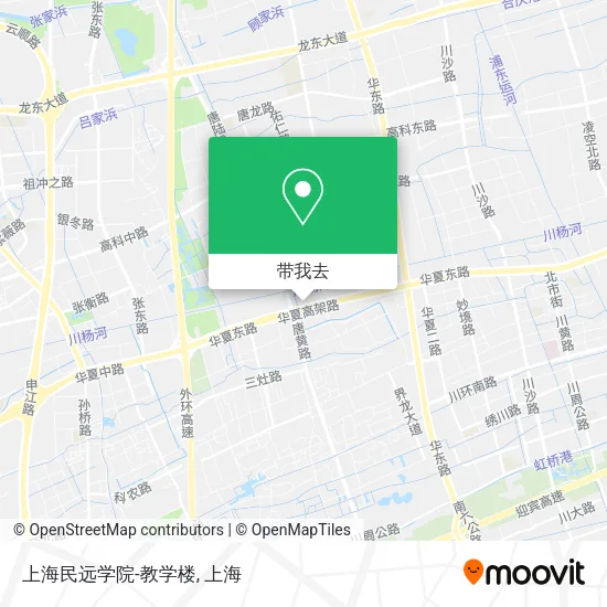 上海民远学院-教学楼地图