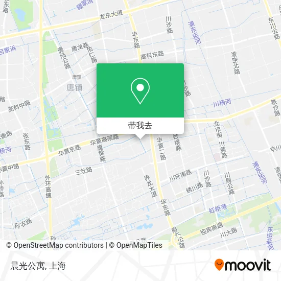 晨光公寓地图