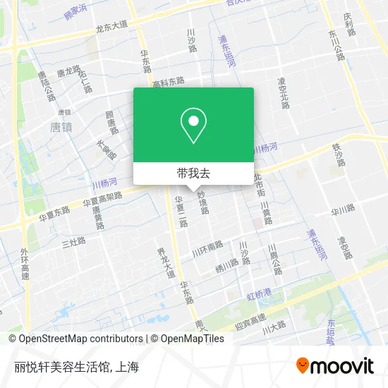 丽悦轩美容生活馆地图