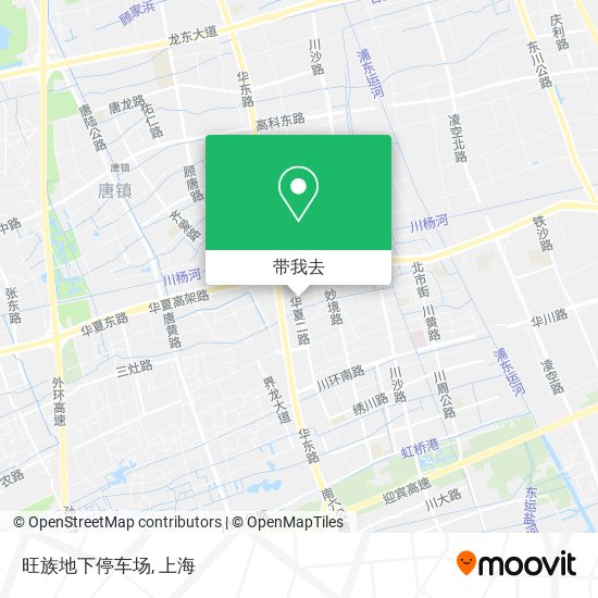 旺族地下停车场地图