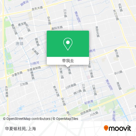 华夏银桂苑地图