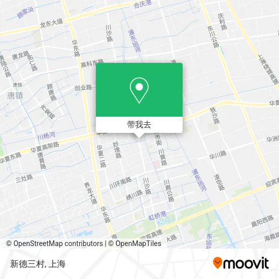 新德三村地图