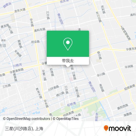 三星(川沙路店)地图