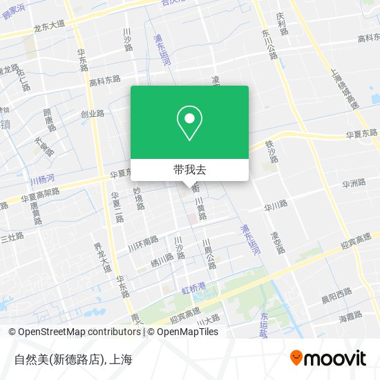 自然美(新德路店)地图