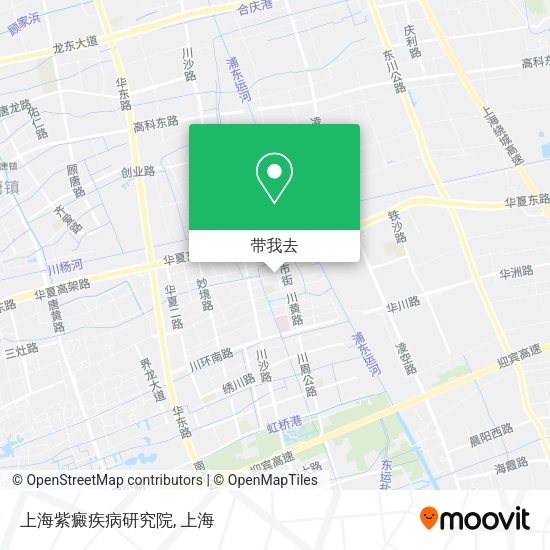 上海紫癜疾病研究院地图