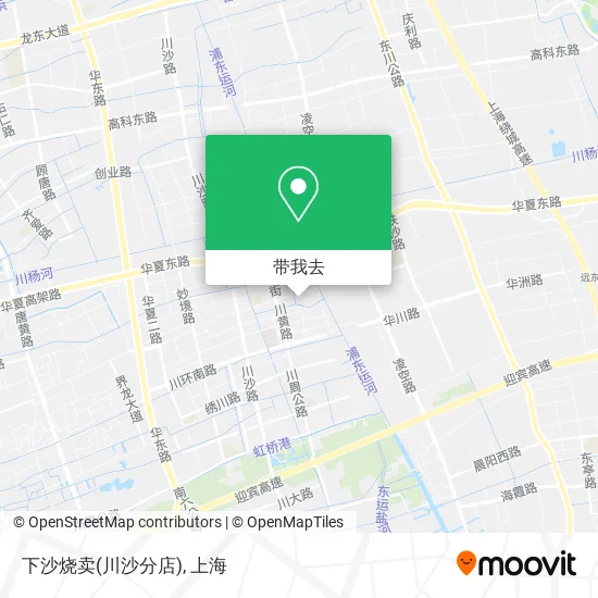 下沙烧卖(川沙分店)地图