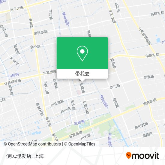 便民理发店地图