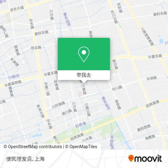 便民理发店地图