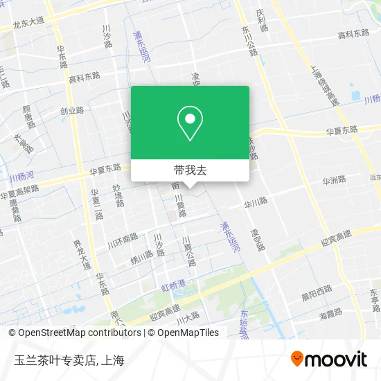 玉兰茶叶专卖店地图