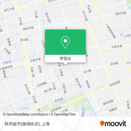联华超市(操场街店)地图