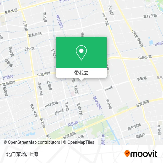 北门菜场地图