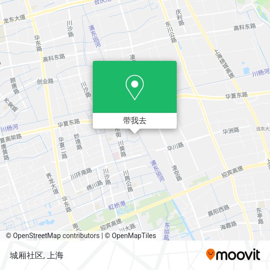 城厢社区地图