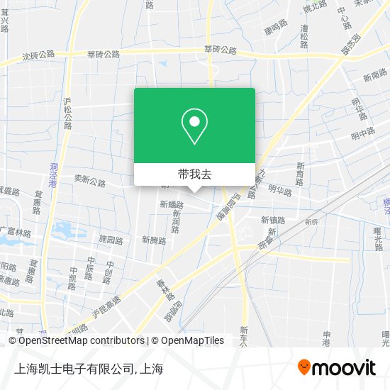 上海凯士电子有限公司地图