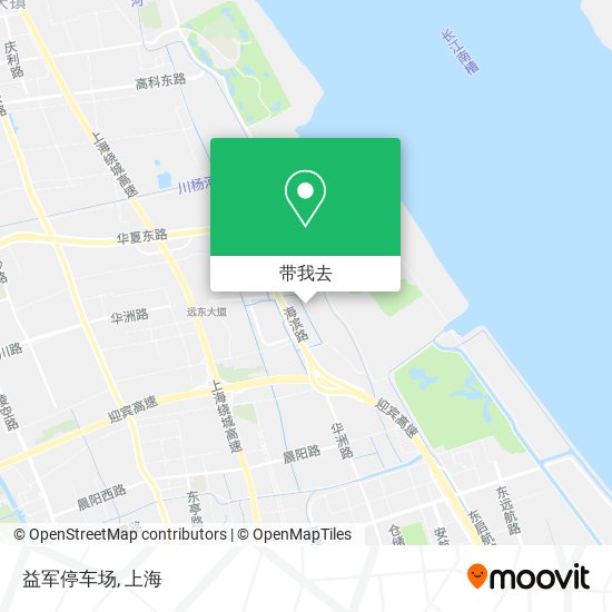 益军停车场地图