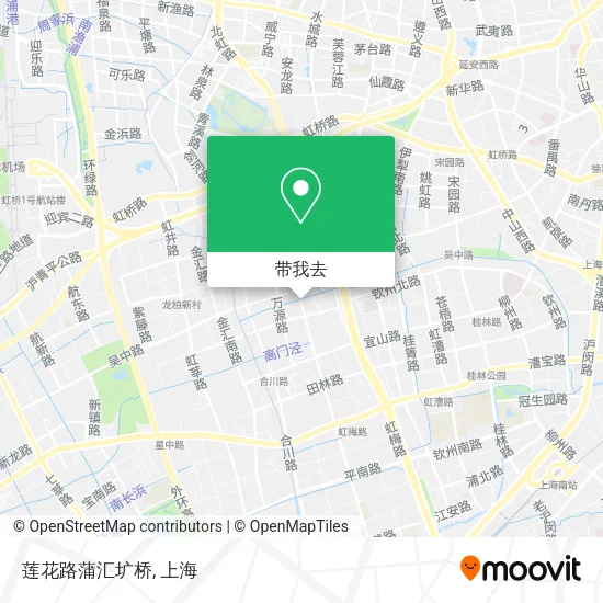 莲花路蒲汇圹桥地图