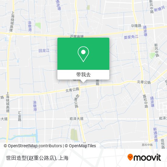 世田造型(赵重公路店)地图