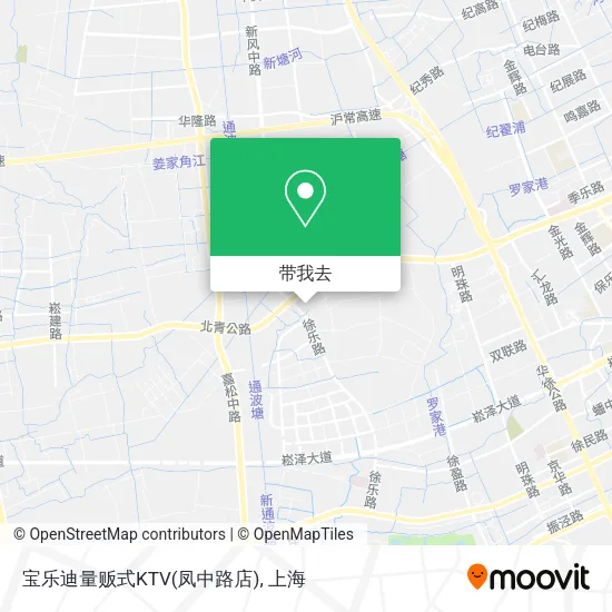 宝乐迪量贩式KTV(凤中路店)地图