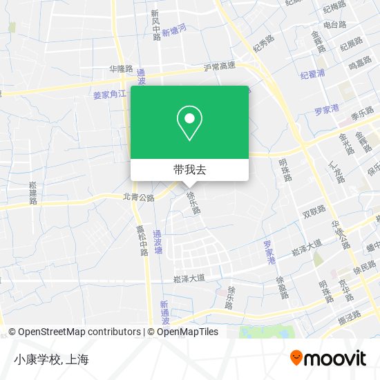 小康学校地图