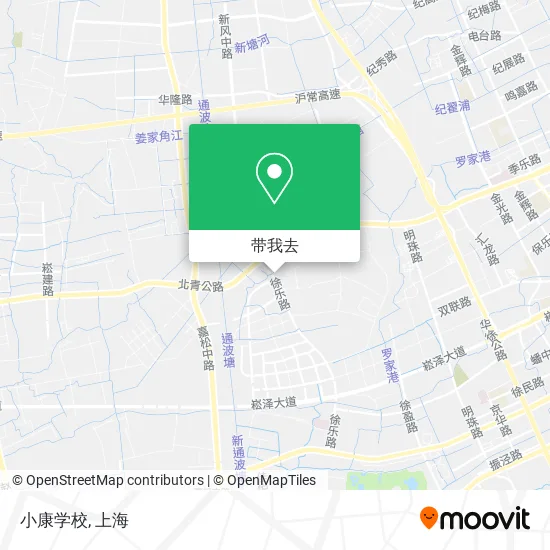 小康学校地图