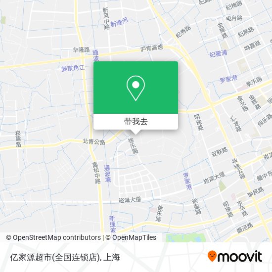 亿家源超市(全国连锁店)地图