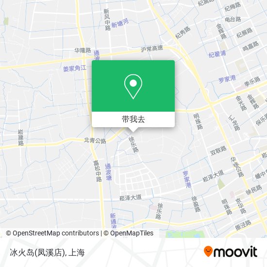 冰火岛(凤溪店)地图