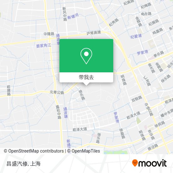 昌盛汽修地图