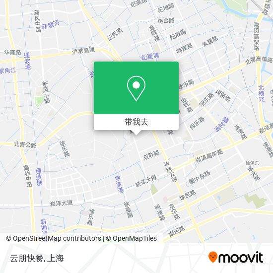 云朋快餐地图